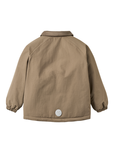 WHEAT Kids' Cloudie Technical Jacket, Dry Wood - view 2, Dry Wood