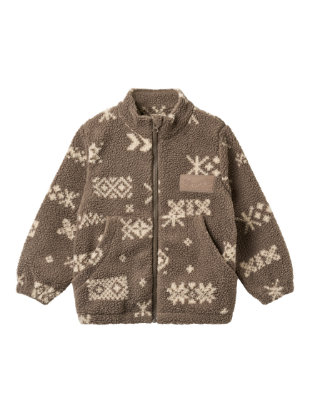 WHEAT Kids' Helge Fleece, Dry Wood, Dry Wood