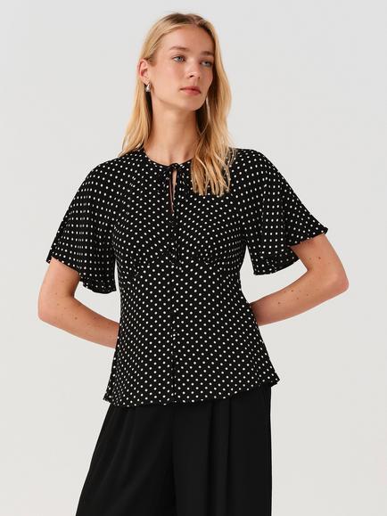 Ghost Frida Top, Black, Black
