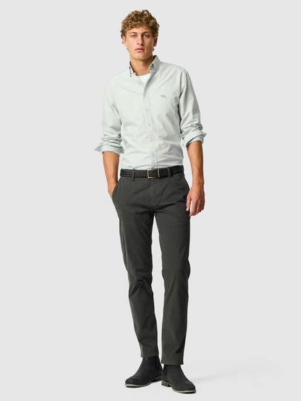 Rodd & Gunn Cotton Oxford Shirt - view 2, Eucalyptus