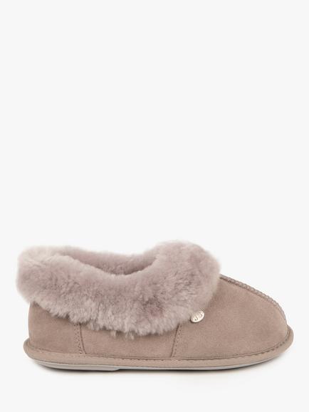 Just Sheepskin Women's Classic Full Back Slippers, Dove