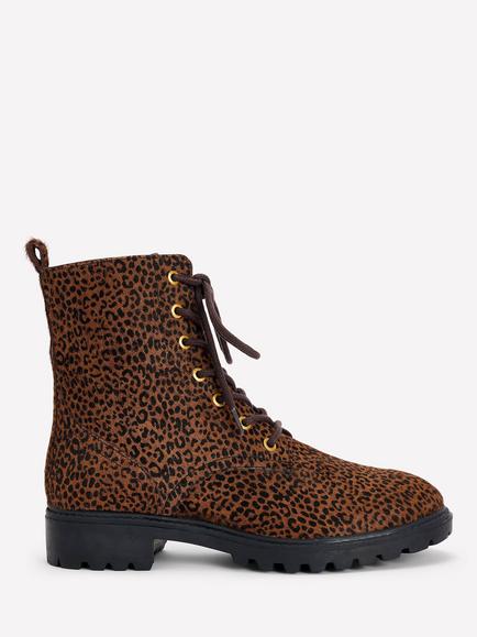 Boden Alex Lace Up Ankle Boots, Multi, Multi