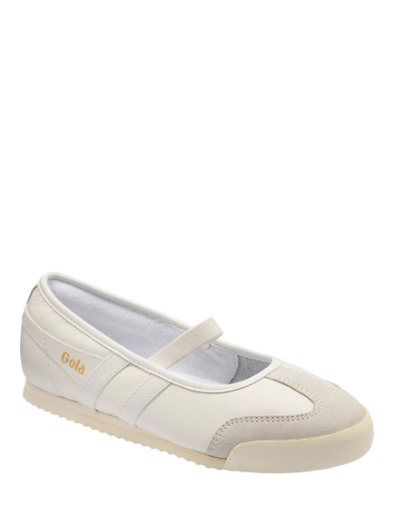 Gola Classics Celestra Leather Pumps, White/White - view 2, White/White