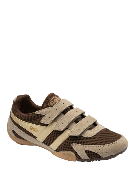 Gola Classics Connect Strap Trainers, Otter/Bone - view 2, Otter/Bone