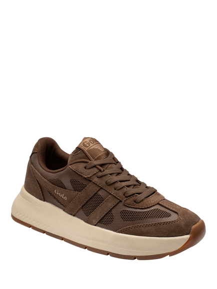 Gola Classics Seattle Lace Up Trainers, Otter - view 2, Otter