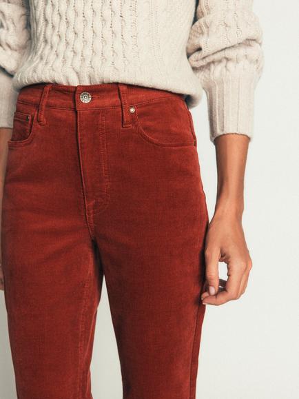 Boden High Rise Slim Fit Jeans, Burnt Henna - view 2, Burnt Henna