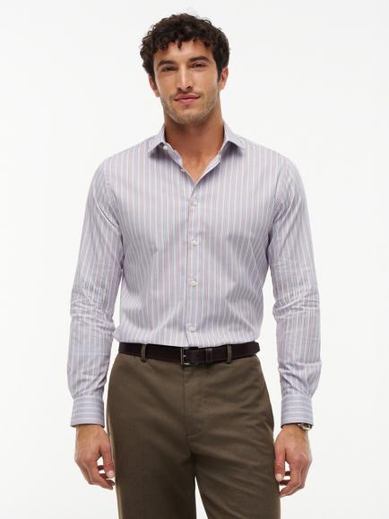 Tommy Hilfiger Stripe Cotton Blend Shirt, Multi, Multi