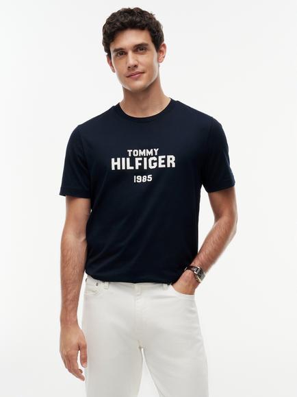 Tommy Hilfiger Love Stack T-Shirt, Blue Navy