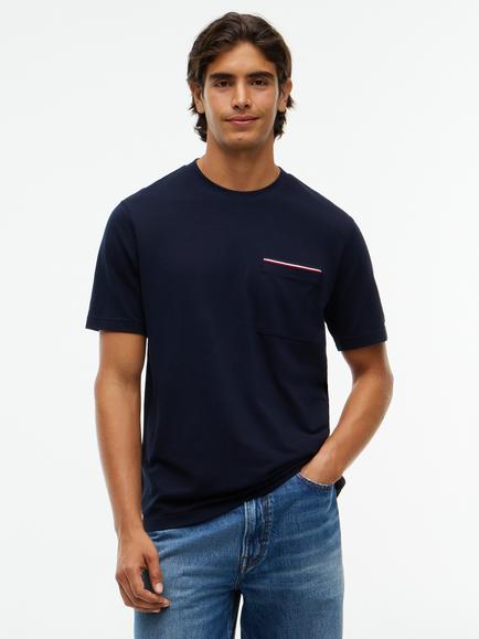 Tommy Hilfiger Cotton Pique T-Shirt, Navy
