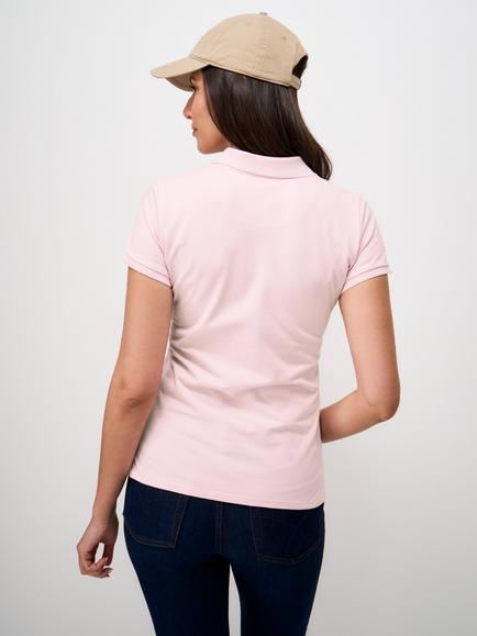 Crew Clothing Classic Polo Shirt, Pastel Pink - view 2, Pastel Pink