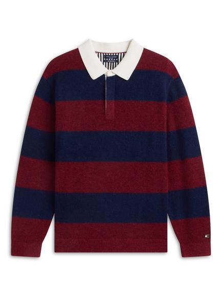 Tommy Hilfiger Rugby Sweater, Multi, Multi