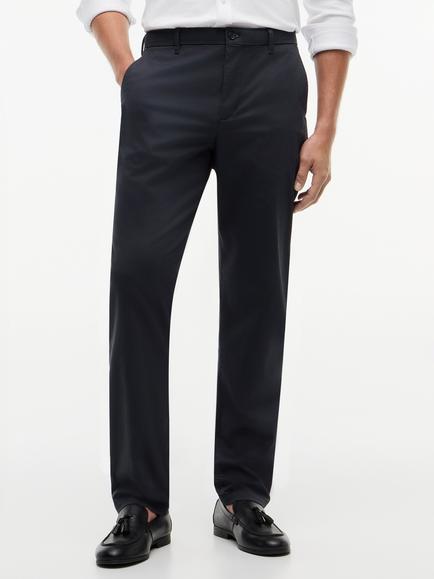 Tommy Hilfiger Cotton Blend Chinos, Blue Navy