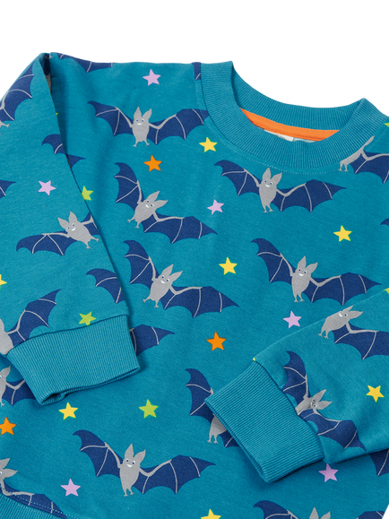 Frugi Kids' Mawnan Sweatshirt, Multi - view 2, Multi