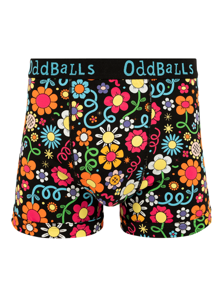 OddBalls Cotton Blend Boxers, Pack of 3, Multi - view 2, Multi