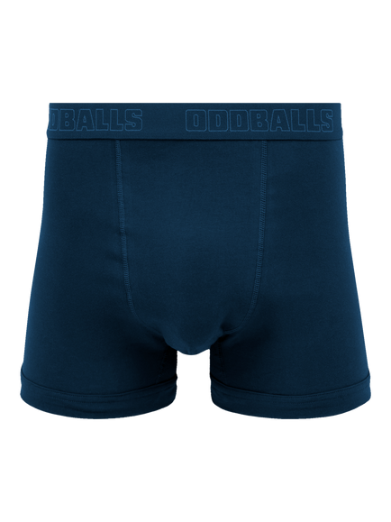 OddBalls Cotton Blend Boxers, Pack of 3 - view 2, Blue/Green/Charcoal