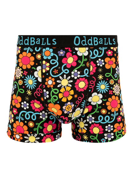 OddBalls Cotton Blend Boxers, Pack of 4, Multi - view 2, Multi