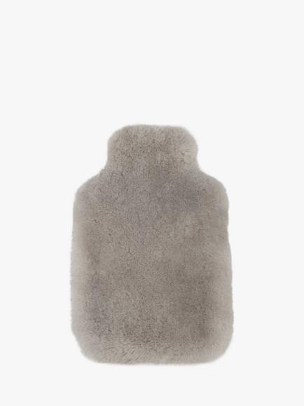 Just Sheepskin Women's Rebecca Hot Water Bottle, Dove, Dove