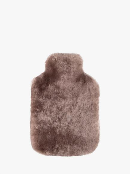 Just Sheepskin Women's Rebecca Hot Water Bottle, Coffee, Coffee