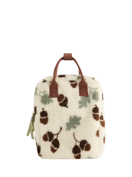Lindex Kids' Acorn Backpack, Light Dusty Brown, Light Dusty Brown