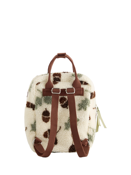 Lindex Kids' Acorn Backpack, Light Dusty Brown - view 2, Light Dusty Brown