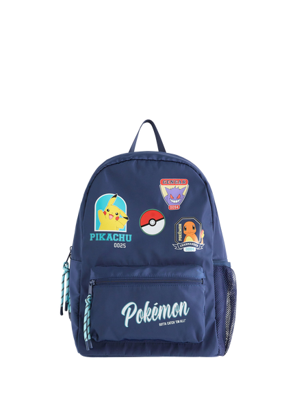 Lindex Kids' Pokémon Backpack, Blue, Dark Blue