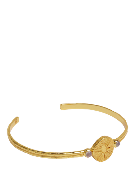 Ottoman Hands Guiding Star Cuff Bracelet, Gold - view 2, Gold