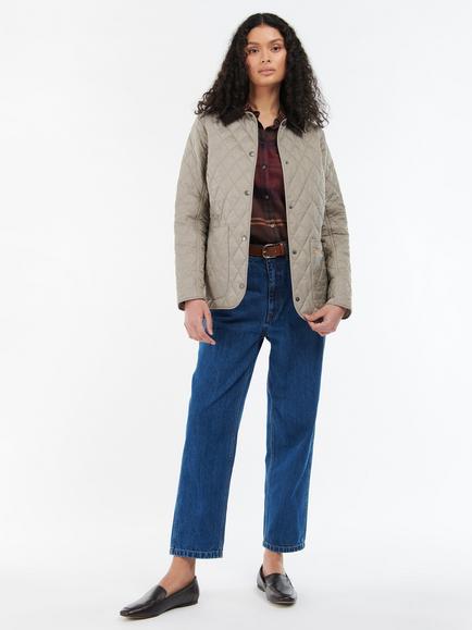Barbour Annandale Quilted Jacket - view 2, Doeskin