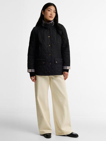 Barbour Beadnell Quilted Jacket - view 2, Black