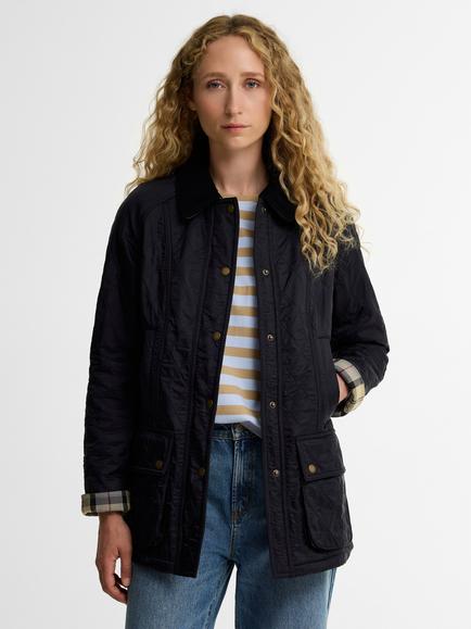 Barbour Beadnell Quilted Jacket, Navy