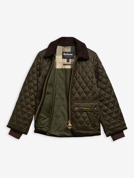 Barbour Beadnell Fitted Quilted Jacket - view 2, Sage/Ancient