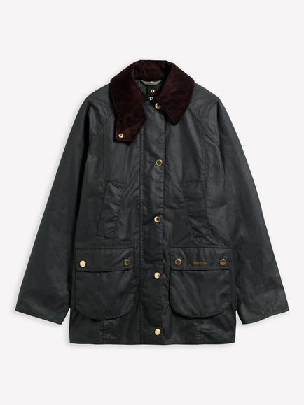 Barbour Modern Beadnell Waxed Jacket, Sage/Ancient