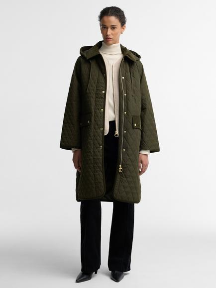 Barbour Ravensden Quilted Jacket, Olive/Shadow, Olive/Shadow