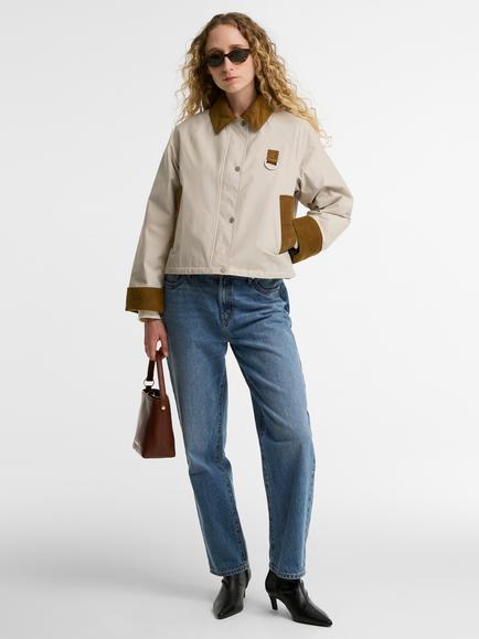 Barbour Wendy Casual Jacket, Mist/Birchwood, Mist/Birchwood