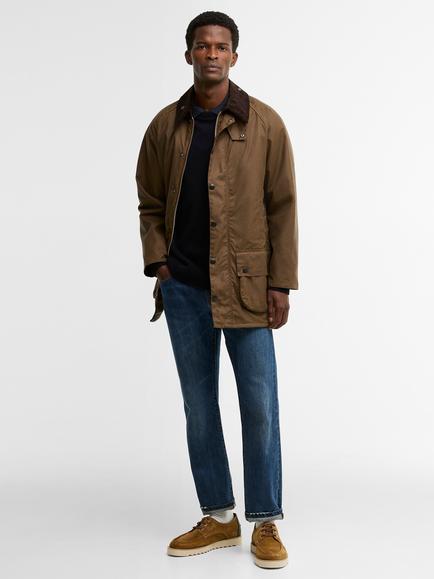 Barbour Beaufort Thornproof Waxed Jacket, Bark - view 2, Bark