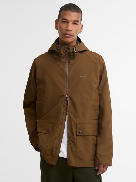 Barbour Hooded Domus Jacket, Dark Sand, Dark Sand
