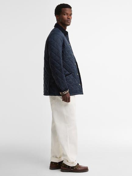 Barbour Icons Heritage Quilted Jacket, Navy - view 2, Navy