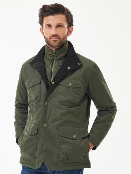 Barbour Ogston Waterproof Jacket, Olive, Olive