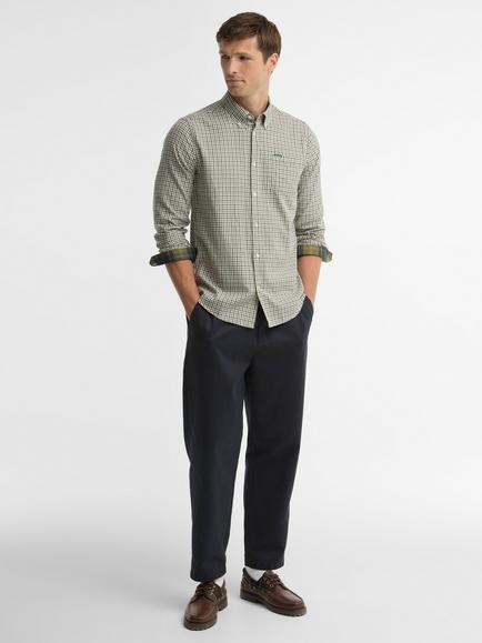 Barbour Padshaw Shirt, Olive - view 2, Olive