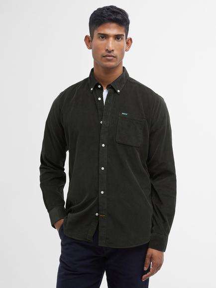 Barbour Ramsey Cotton Shirt, Forest, Forest