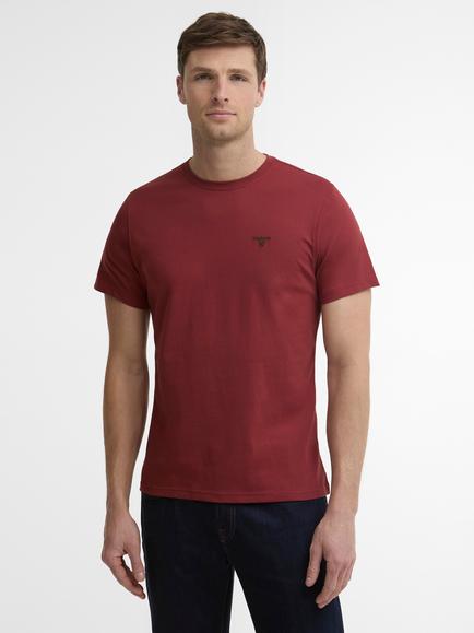 Barbour Essential Cotton Regular Fit Short Sleeve T-Shirt, Russet