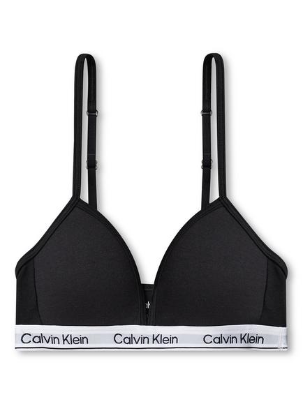 Calvin Klein Kids' Triangle Padded Bra, Black