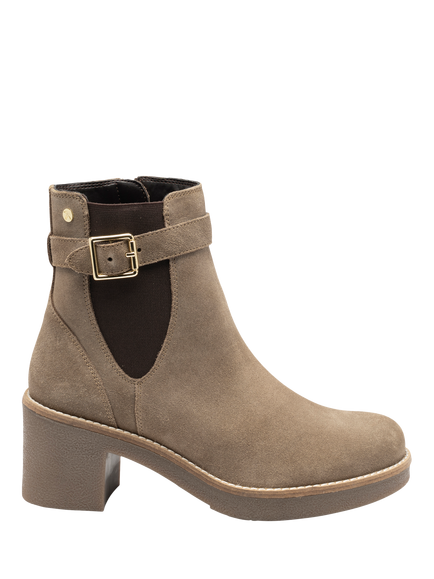 Ravel Hodson Suede Ankle Boots, Taupe, Taupe