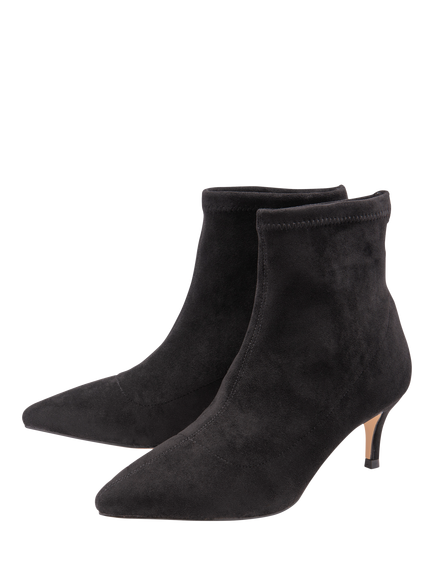 Ravel Madruga Kitten Heel Sock Boots - view 2, Black
