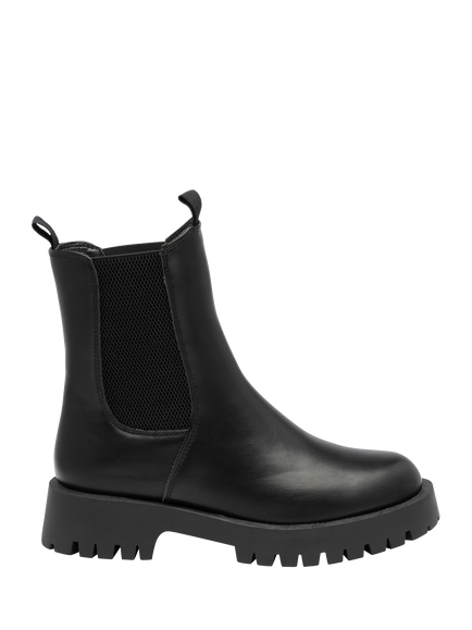 Ravel Ness Faux Leather Chunky Chelsea Boots, Black, Black