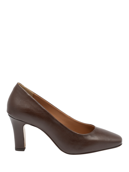 Ravel Barnton Leather Court Shoes, Brown