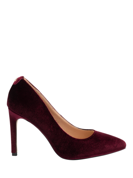 Ravel Edson Stiletto Heel Court Shoes, Burgundy
