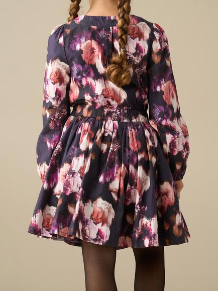 Angel & Rocket Kids' Darcey Floral Print Skirt, Multi - view 2, Multi