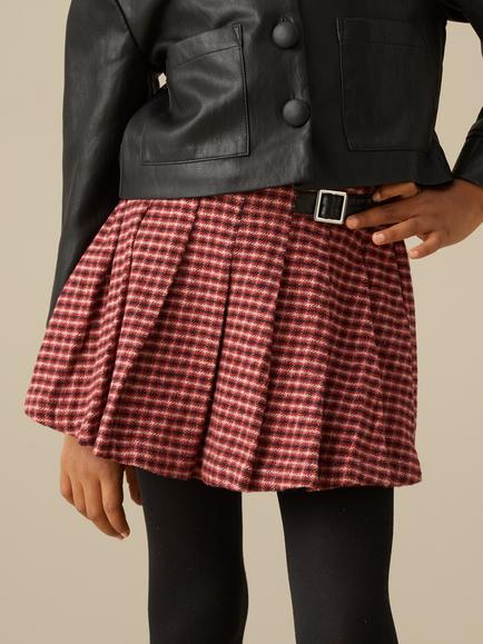 Angel & Rocket Kids' Zoe Skirt, Red, Red
