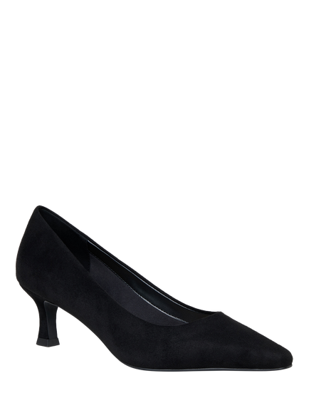 Paradox London Tova Stiletto Heel Court Shoes - view 2, Black