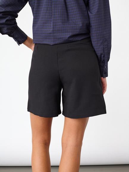 Sisters Point Tailored Shorts, Black - view 2, Black